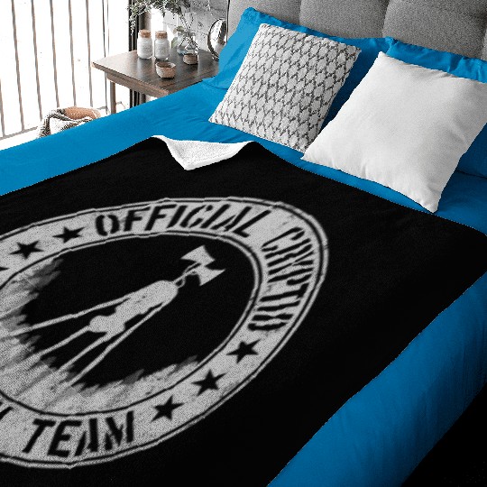 Cryptid Research Team Sirenhead Aliens Siren Head Baby Blankets