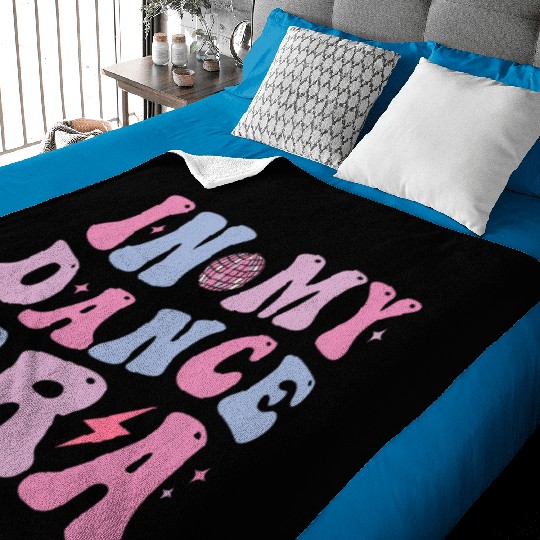 Groovy In My Dance Era Funny Dancing Dancer Baby Blankets