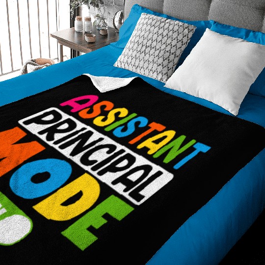 Assistant Principal Mode On 100 days of school Baby Blankets