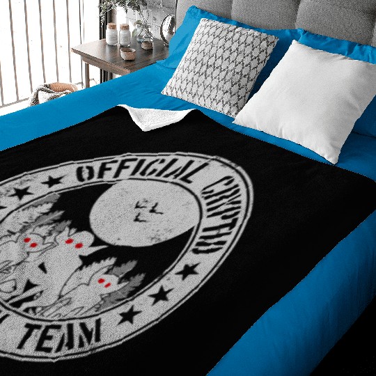 Cryptid Research Team Aliens Hopkinsville Goblins Baby Blankets