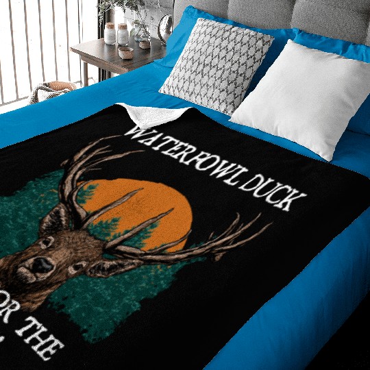 Waterfowl Duck Live for Hunt Cast Around Hunting Baby Blankets