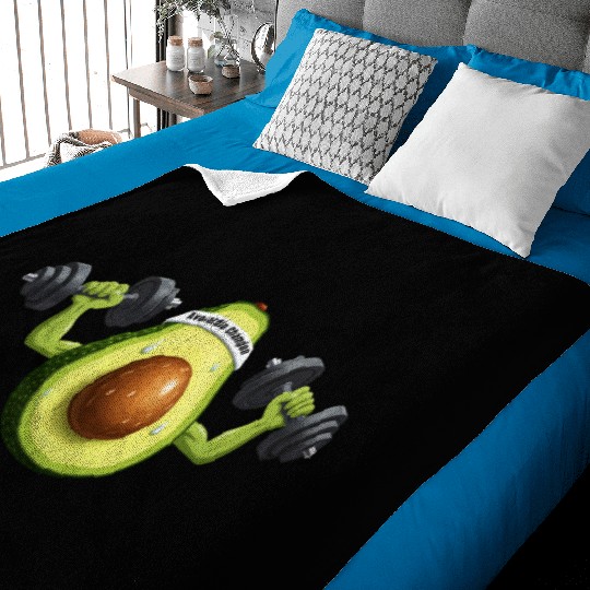 Avocado Fitness Baby Blankets