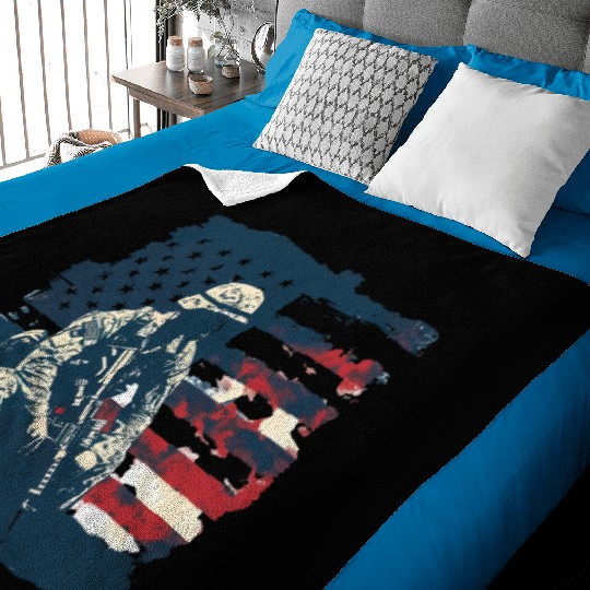 US Memorial Day Baby Blankets