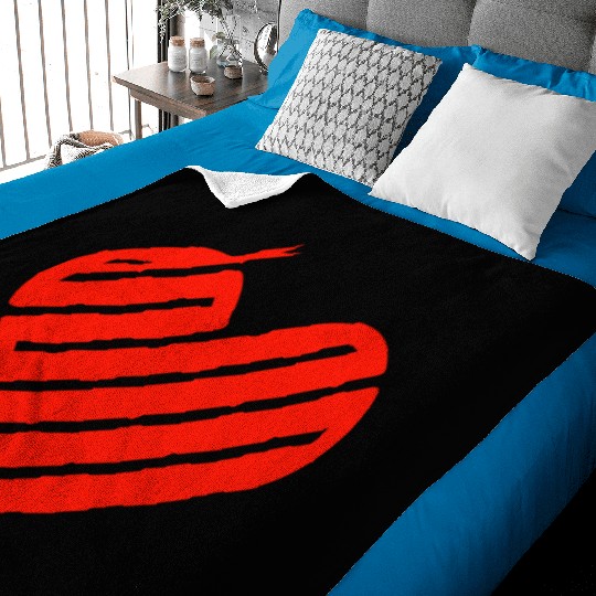 Snake Is My Valentine Baby Blankets
