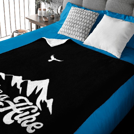 Take A Hike Baby Blankets