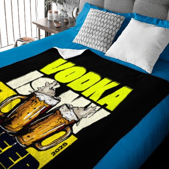v is for vodka valentines CHEERS XX Baby Blankets