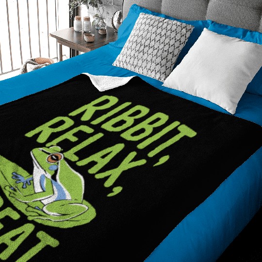 American Green Tree Frog Lover Animal Froggy Toad Baby Blankets