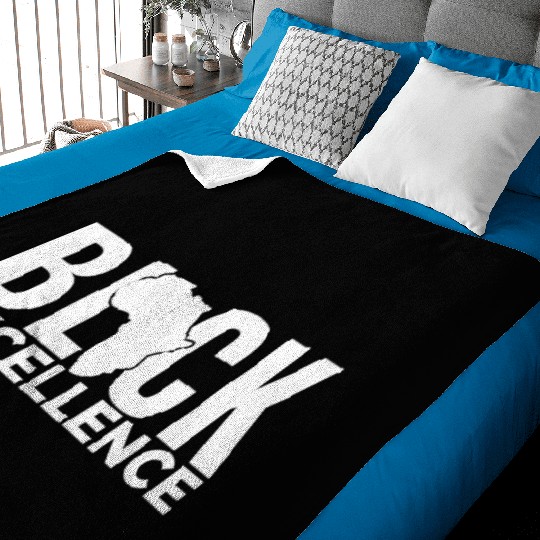 Black Excellence Baby Blankets