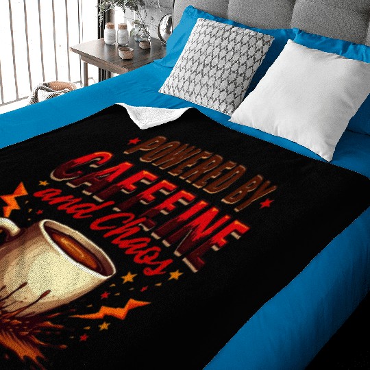 Caffeine Chaos Baby Blankets