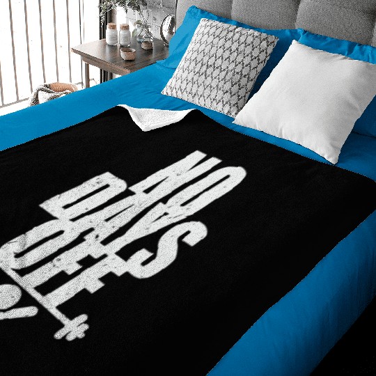 No Days Off Gym Baby Blankets