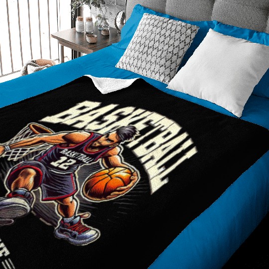 Basketball Love Baby Blankets