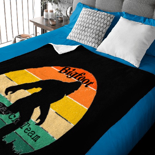 Bigfoot Research Team spectrum Baby Blankets