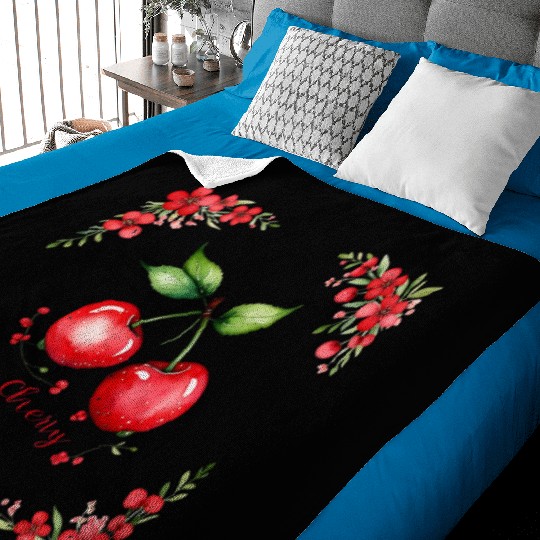 Cherry Baby Blankets