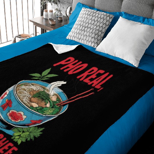 Pho Real Im The Chef Asian Chef Baby Blankets