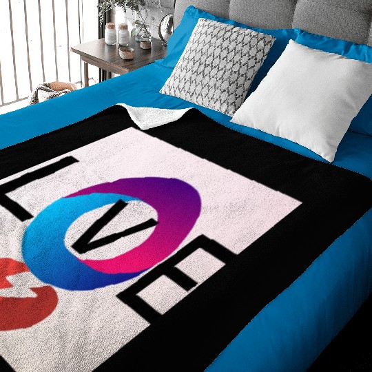 Love and valentine Baby Blankets From Brandy