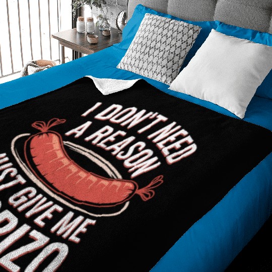 Chorizo Mexican Food Mexico Cuisine Foodie Sausage Baby Blankets