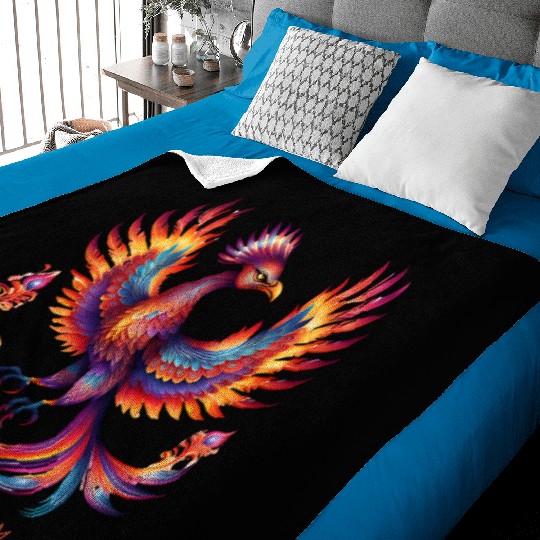 Scorpio Spirit Animal Phenix Alebrije Male Baby Blankets