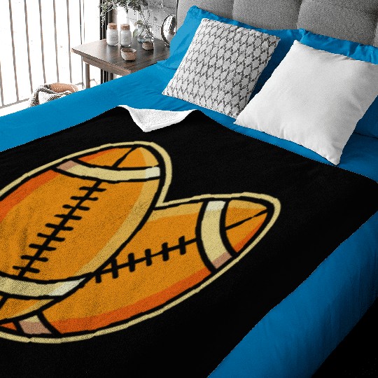 Rugby Heart For Rugby Sport Lover Baby Blankets