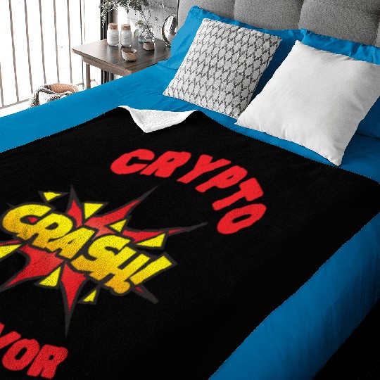 CRYPTO crash survivor Baby Blankets
