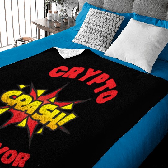 CRYPTO crash survivor Baby Blankets