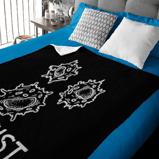 Immune Cell Resist Design – Science & Activism Art Baby Blankets