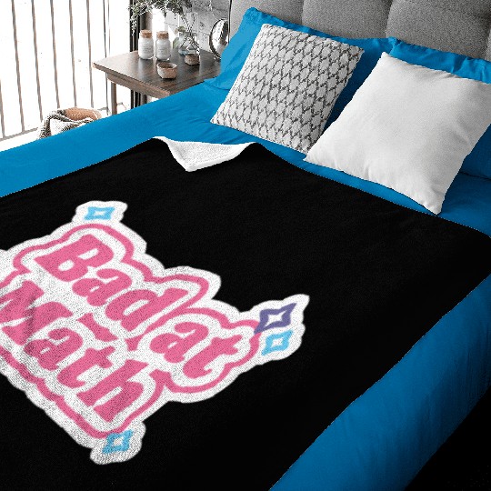 Bad at Math Baby Blankets