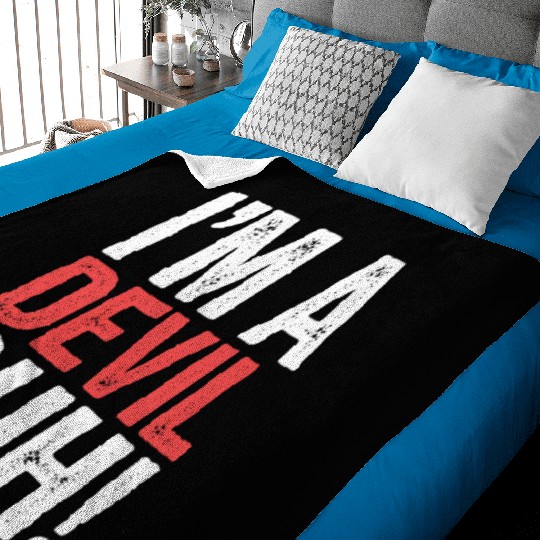 I'm A Devil Duh 12 Baby Blankets