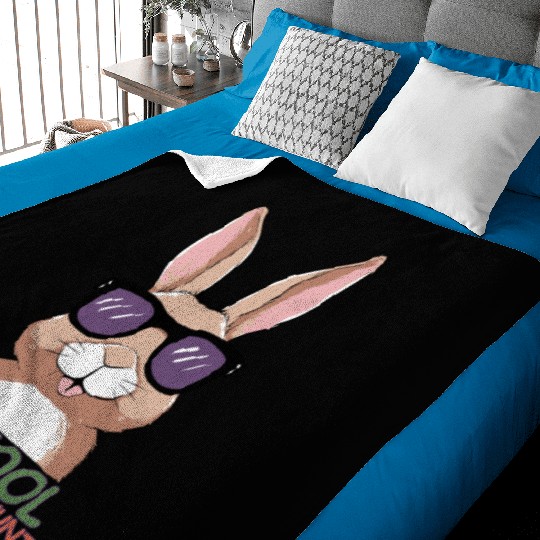 Too Cool for This Egg Hunt Baby Blankets