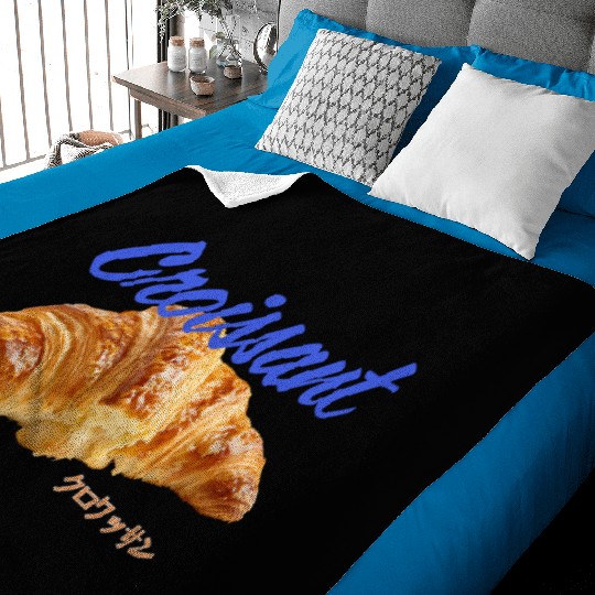 Croissant Lover Baby Blankets