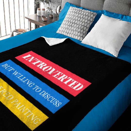 NUMBERED PAINTING Baby Blankets