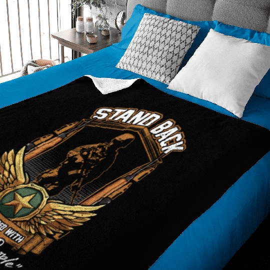 Dysfunctional Veteran Done With People Baby Blankets