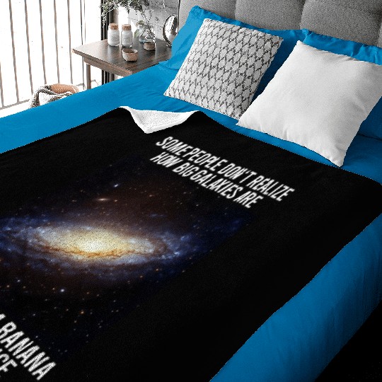 Galaxy Meme Science Astrophysics Astrology Baby Blankets