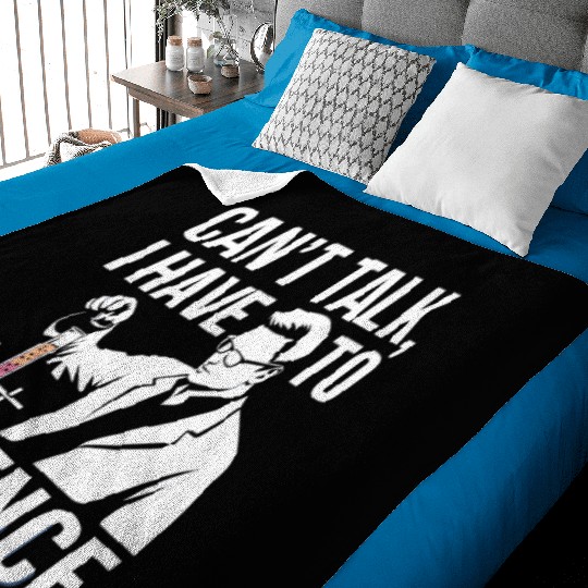 Science Laborant Laboratory Technicus Art Baby Blankets