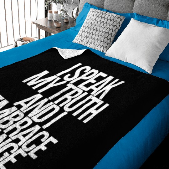 Gemini Zodiac Embrace Change Truth Speak Baby Blankets