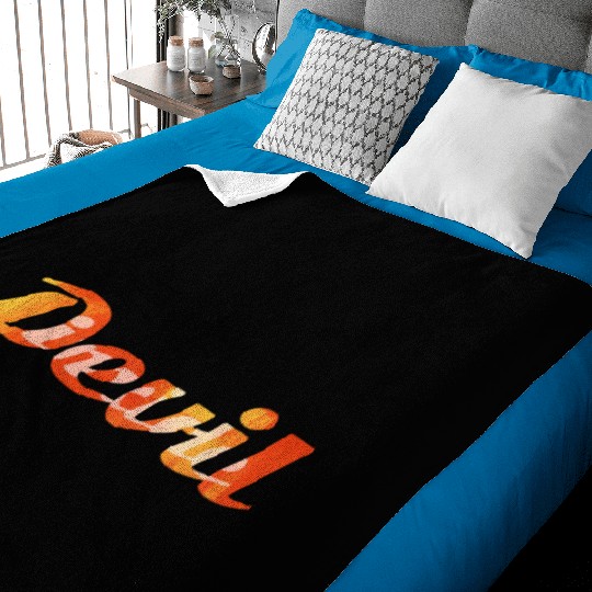 DEVIL INXIDE Baby Blankets