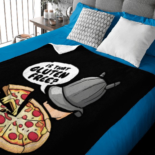 Is That Gluten Free? Gluten Intolerance Pizza Baby Blankets