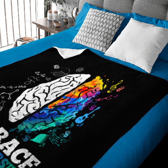 Embrace Neurodiversity Autism Awareness Baby Blankets