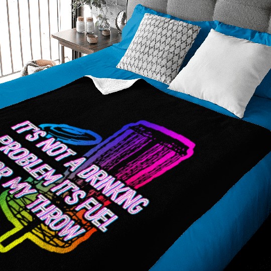 Its Fuel For My Throw Disc Golf Beer Lover Golfer Baby Blankets