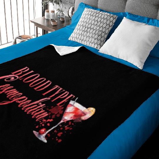 Cocktail Bartender Blood Type Cosmopolitan Baby Blankets