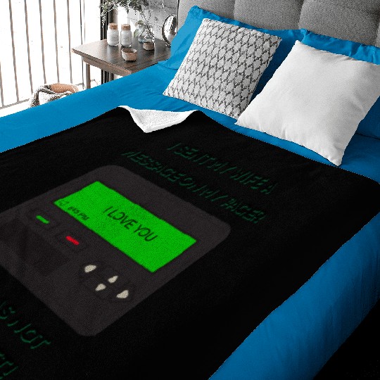 Lost in the 90s: Waiting for a Reply Baby Blankets