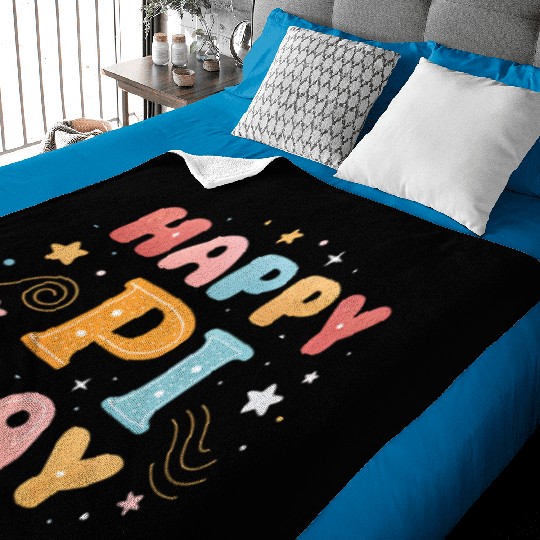 Happy Pi Day Baby Blankets | Funny Math Teacher Baby Blankets