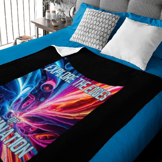 Surreal Spectrum - Explore the edges of imaginatio Baby Blankets