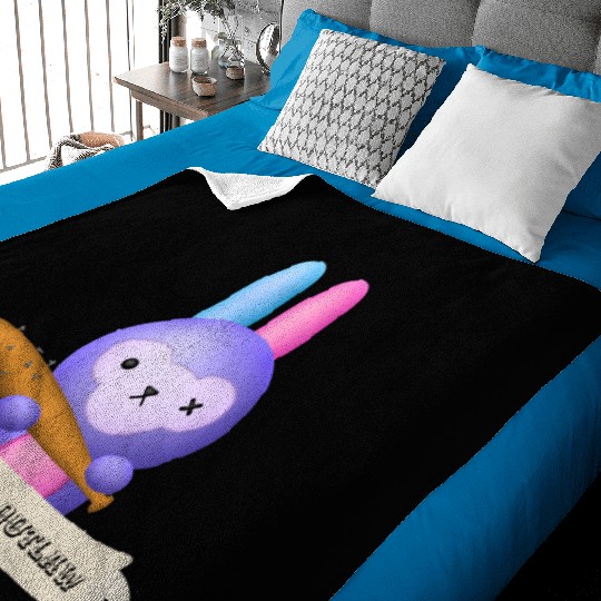 Egg Hunt Outlaw Easter Baby Blankets