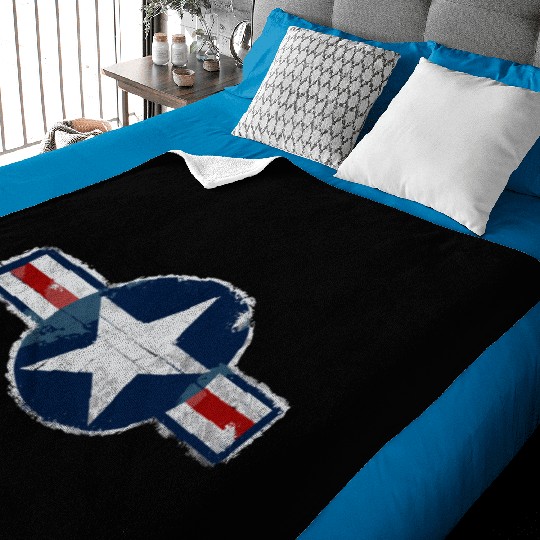 United States Air Force Baby Blankets