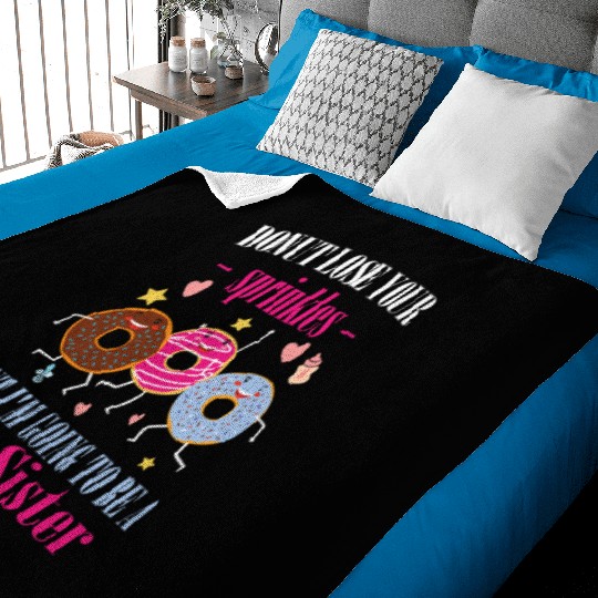 I'm Going to be a Big Sister of Twins Baby Baby Blankets