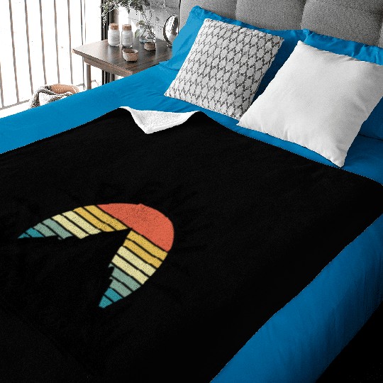 Retro Denali National Park US Vintage Denali Baby Blankets