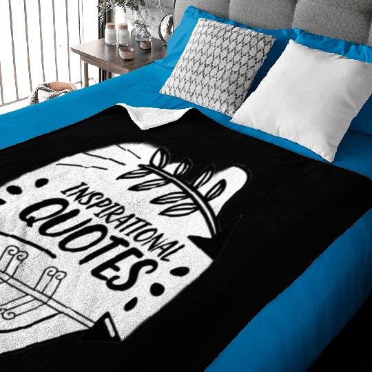 Rise & Grind – Motivational Quote Baby Blankets