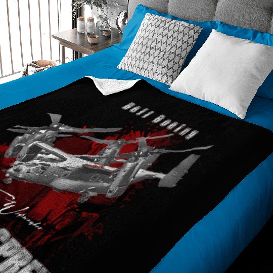 CV22 Osprey Us Air Force Hybrid Aircraft Baby Blankets