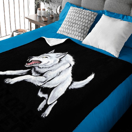 Alpha Wolf Baby Blankets