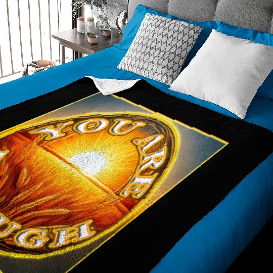 You Are Enough 4 - Let Friends Know They're Enough Baby Blankets